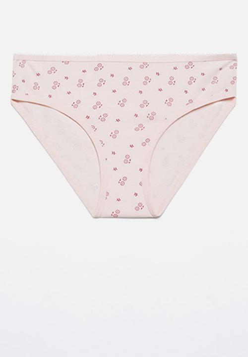 MANGO - Briefs flori - pink