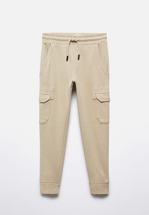 MANGO - Trousers maverik - sand