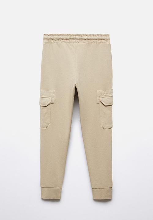 MANGO - Trousers maverik - sand