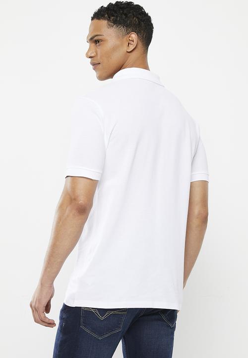 GUESS - Classic golfer - pure white