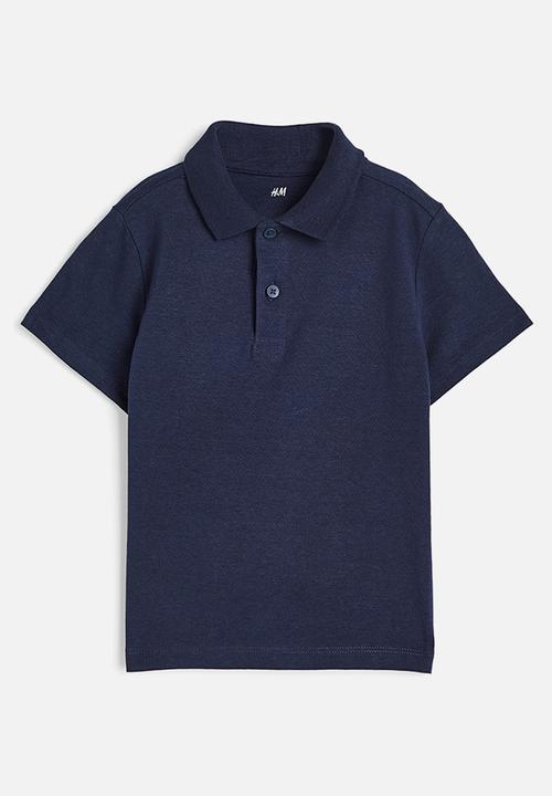 H&M - Polo shirt - navy blue