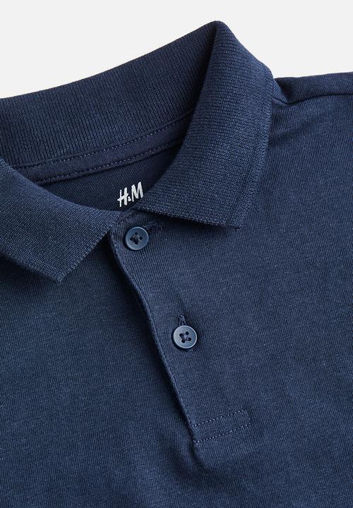 H&M - Polo shirt - navy blue