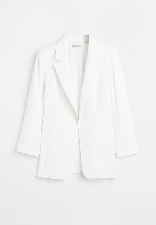 H&M - 3/4 Length-sleeve jacket - white