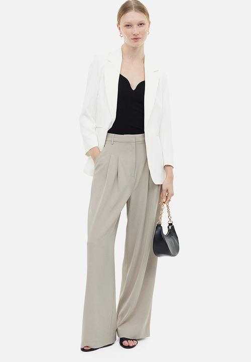 H&M - 3/4 Length-sleeve jacket - white