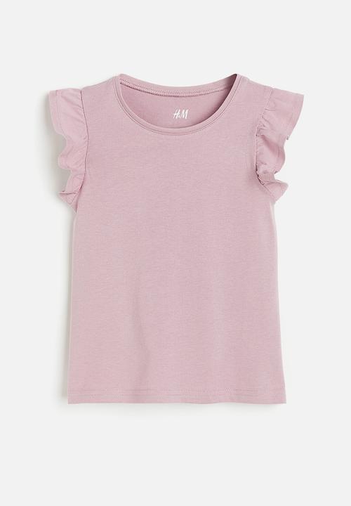H&M - Jersey top - mauve