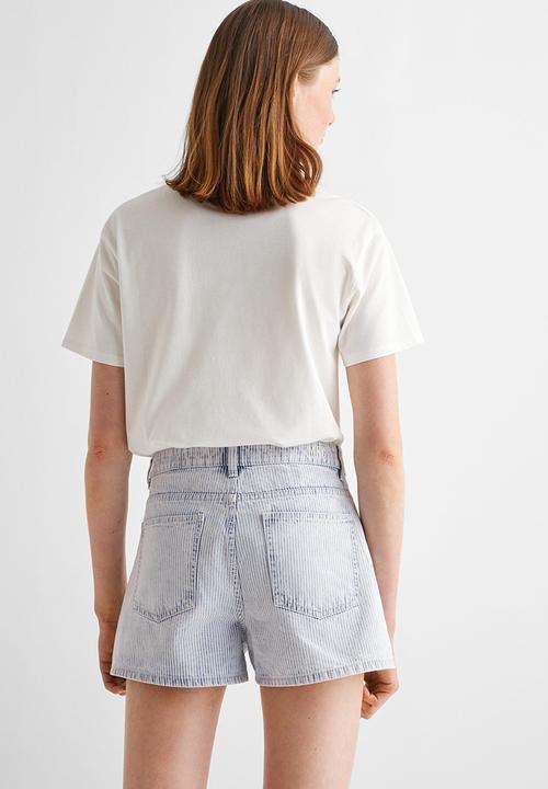 MANGO - Shorts raya - light blue 