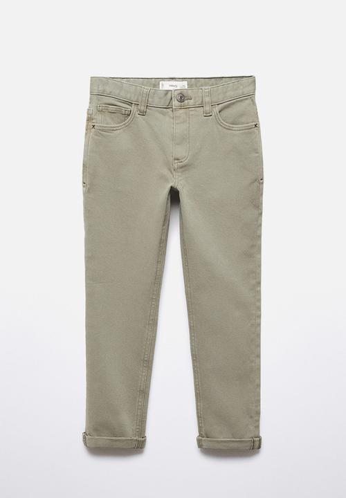 MANGO - Trousers peru5 - khaki