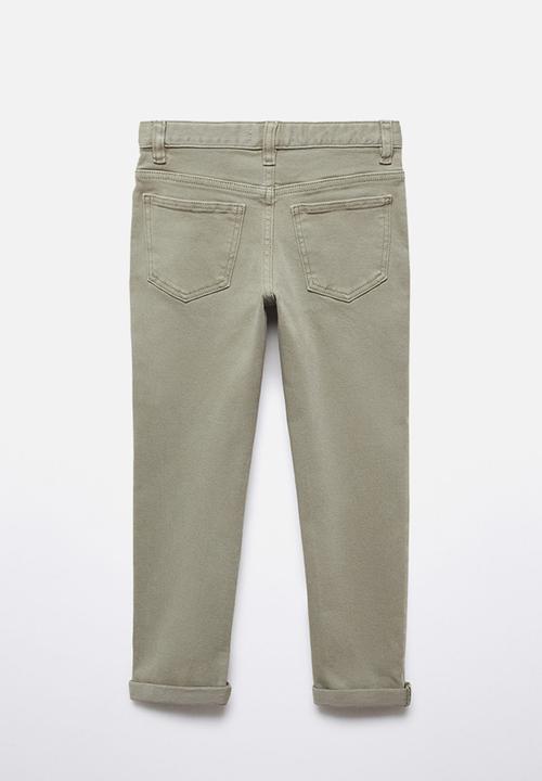 MANGO - Trousers peru5 - khaki