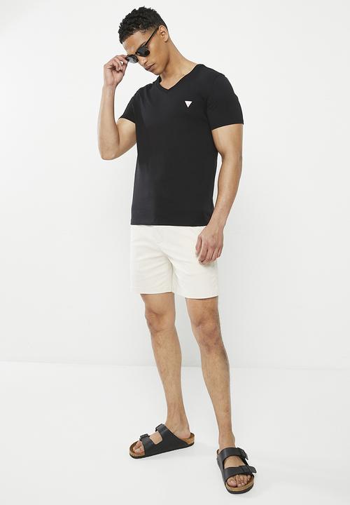 GUESS - Vn short sleeve core tee - jet black