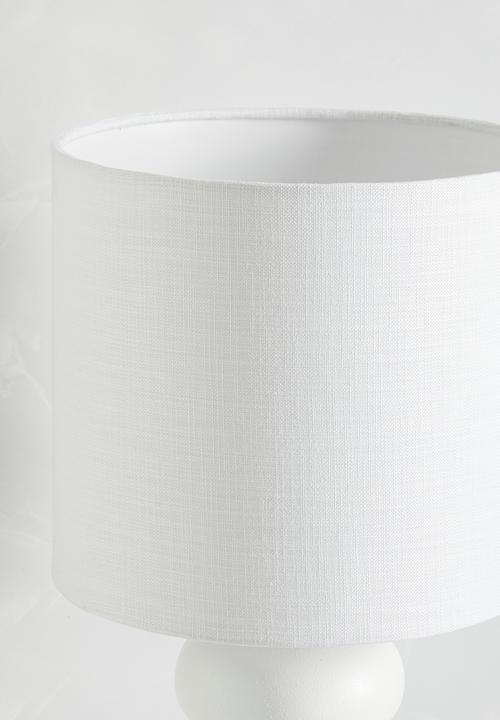Sixth Floor - Morgan table lamp - white