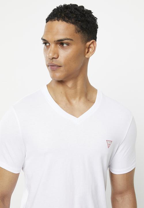 GUESS - Vn short sleeve core tee - pure white