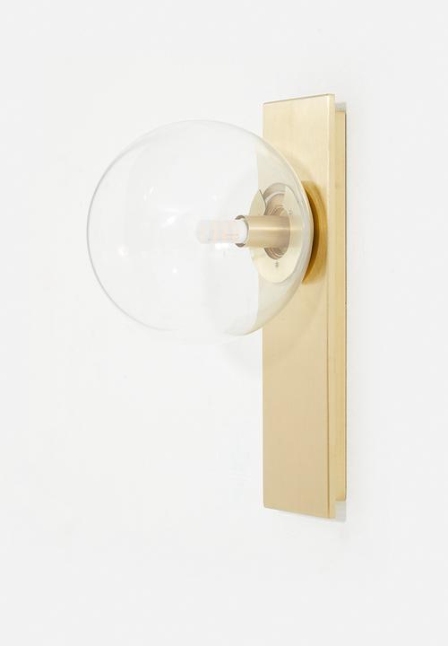Sixth Floor - Kate wall light - gold