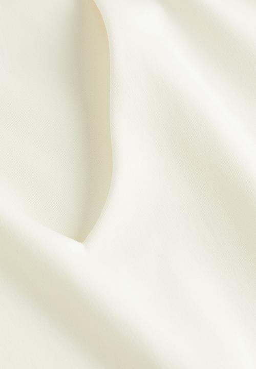 H&M - V-neck vest top - white