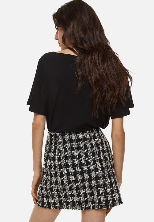 H&M - Jersey top - black