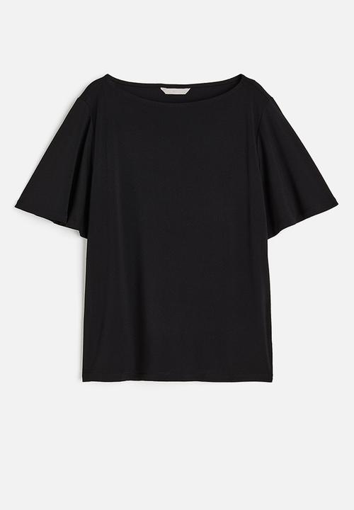 H&M - Jersey top - black