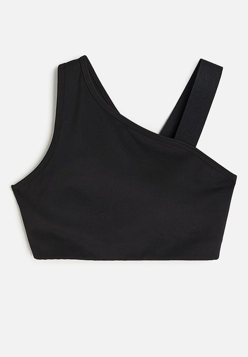 H&M - Drymove™ medium support sports bra - black