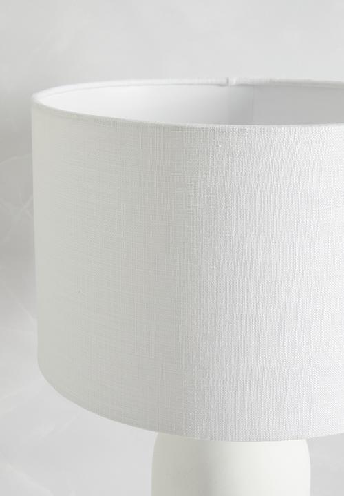 Sixth Floor - Sarah table lamp - white