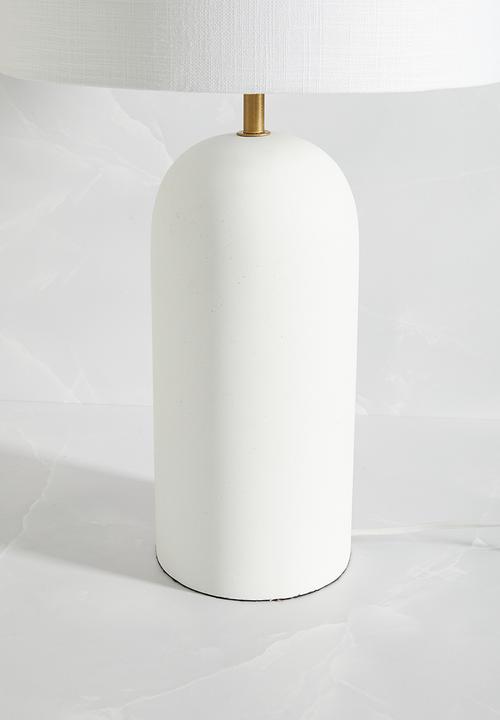 Sixth Floor - Sarah table lamp - white