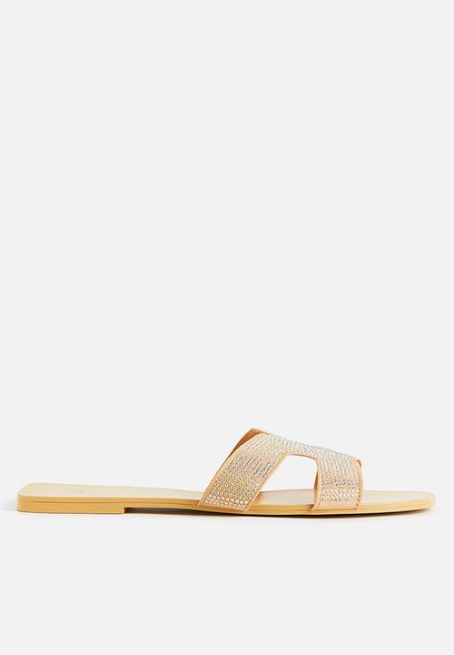 H&M - Slides - light beige 