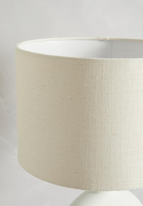 Sixth Floor - Jaxon table lamp - white
