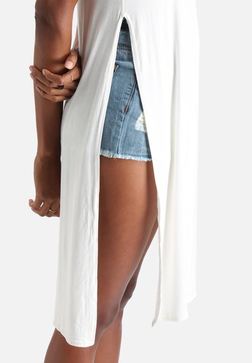 Influence. - Sleeveless Split Side Maxi Top