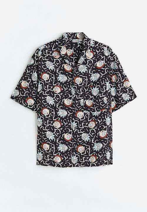 H&M - Relaxed fit patterned resort shirt - multi