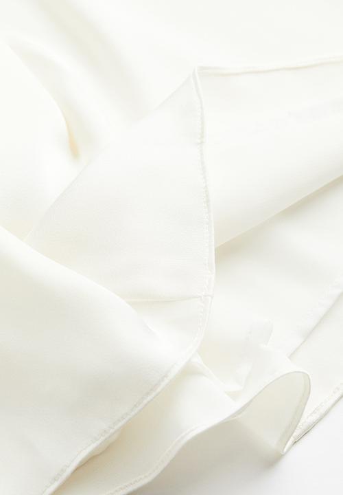 H&M - Satin cami top - white