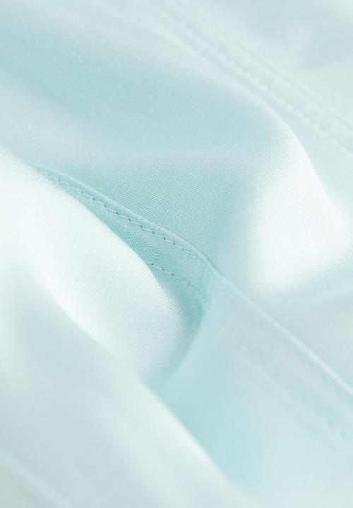 H&M - Maxi skirt - light turquoise 
