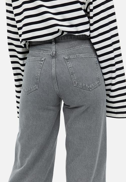H&M - Flared regular jeans - grey