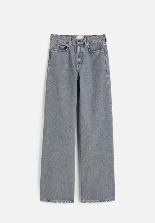 H&M - Flared regular jeans - grey