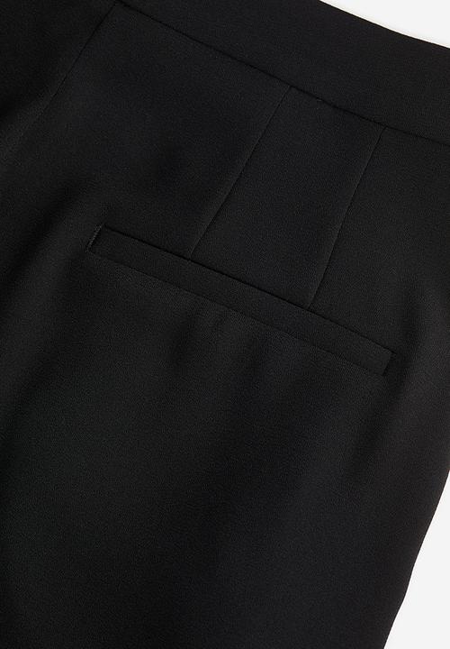 H&M - Wide shorts - black