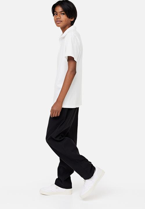 H&M - Jersey polo shirt - white