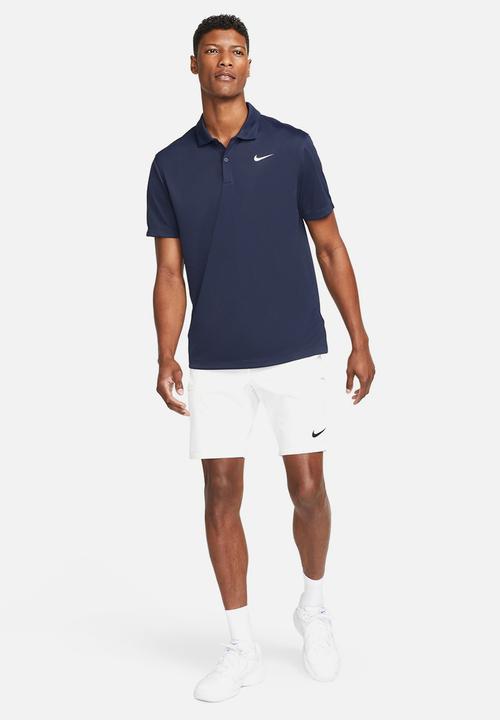 Nike - M nkct df polo solid - obsidian & white 