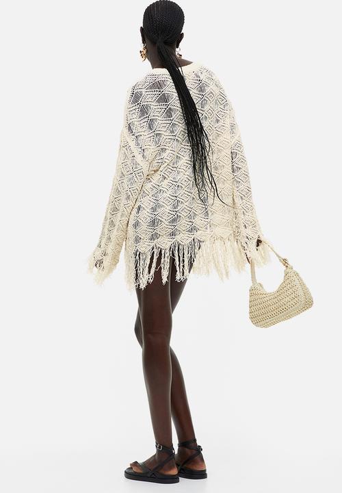 H&M - Pointelle-knit jumper - cream