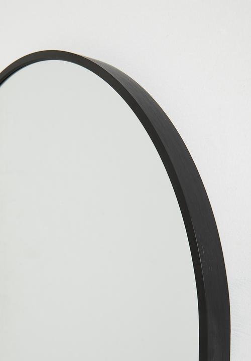 Sixth Floor - Pill mirror - black