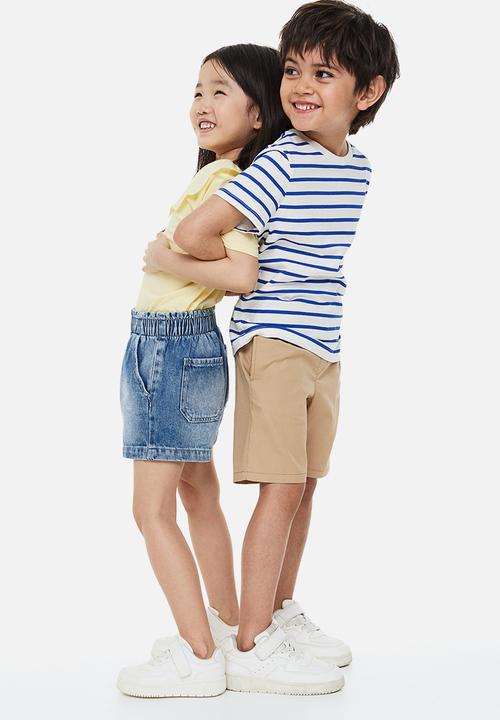H&M - Cotton chino shorts - beige