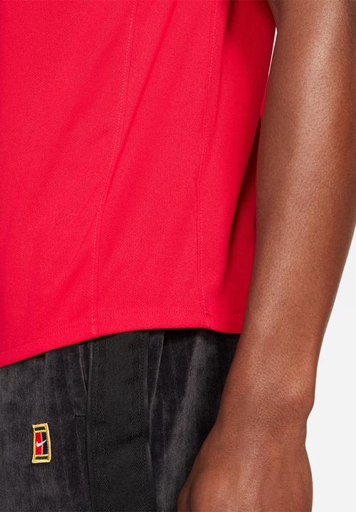 Nike - M nkct df vctry top - university red & white