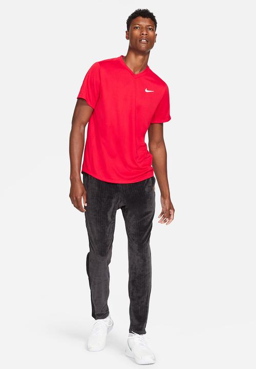 Nike - M nkct df vctry top - university red & white