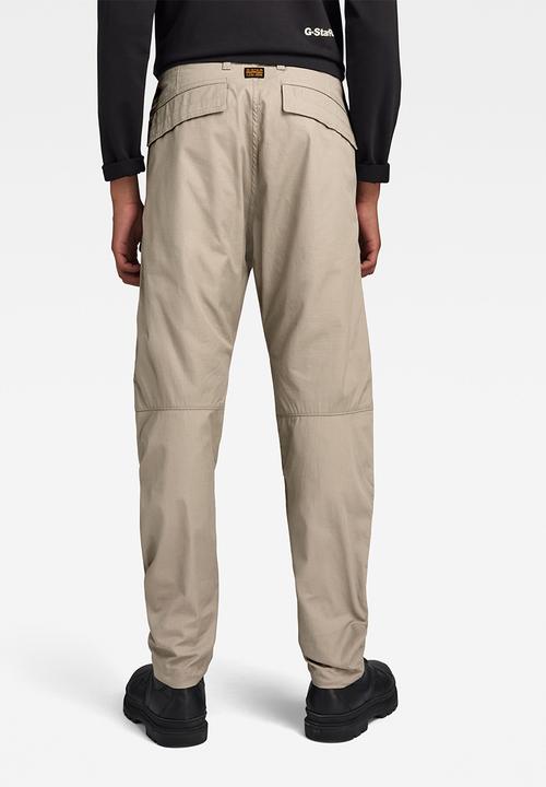 G-STAR - 3D regular tapered cargo vintage ripstop r - elephant skin