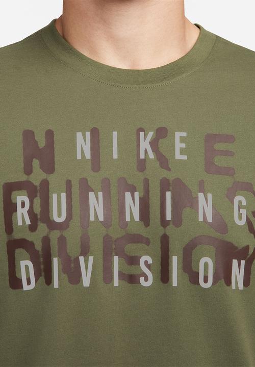 Nike - Nk df tee run div - green