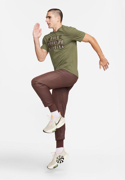 Nike - Nk df tee run div - green