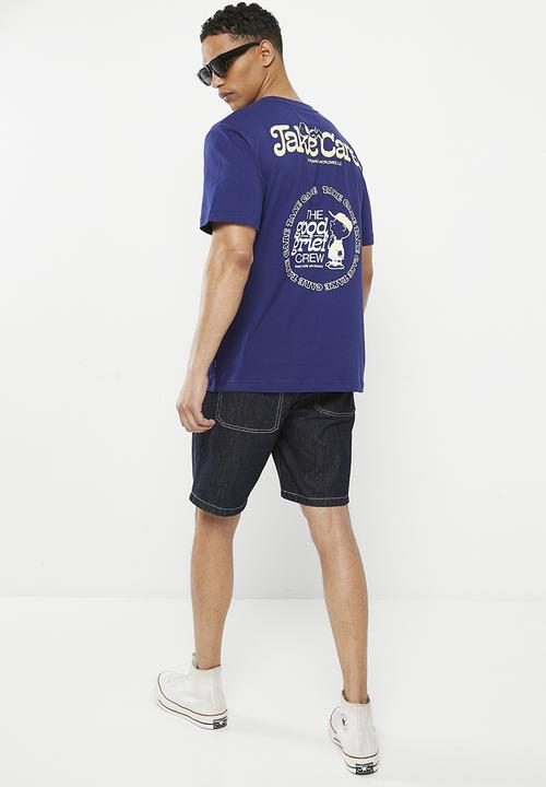 Only & Sons - Onspeanuts rlx short sleeve tee - beacon blue