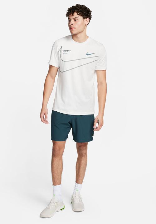 Nike - Nk df tee q5 - white 