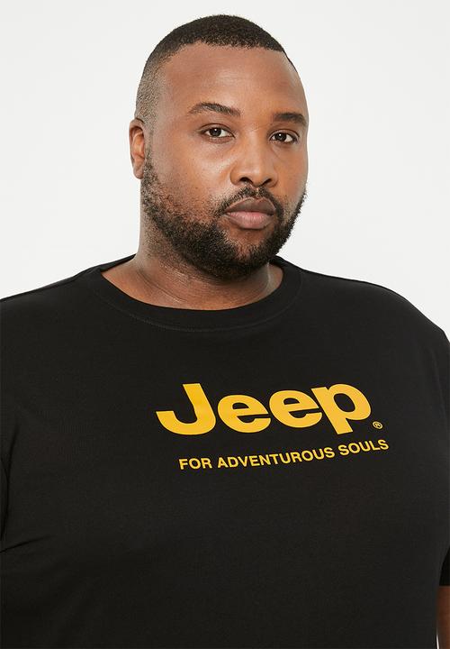 JEEP - Jeep logo print tee - black