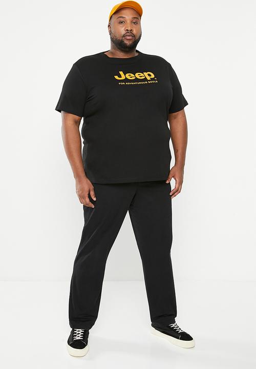 JEEP - Jeep logo print tee - black