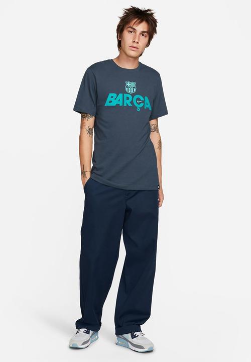 Nike - FCB  short sleeve mercurial tee - thunder blue