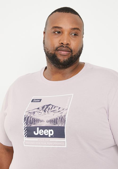JEEP - Fashion graphics tee - grey