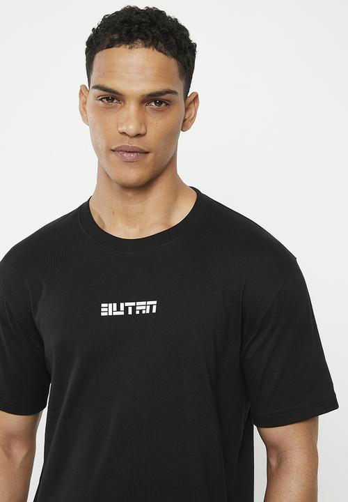 Butan - Massive aluta glitch mask - t-shirts - black