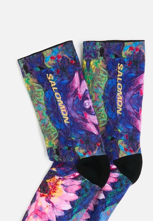 Salomon - Lotus socks - mid blue