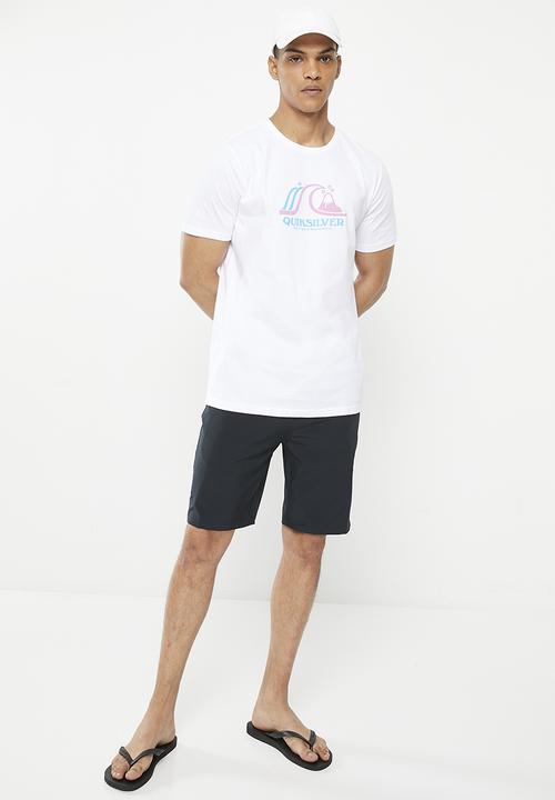Quiksilver - Late drop short sleeve tee - white 